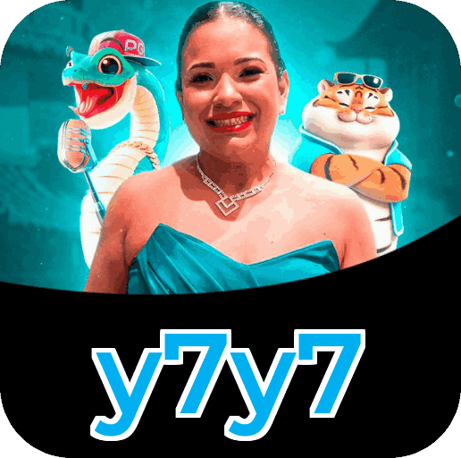 Interface do aplicativo y7y7 mostrando jogos disponíveis no iOS e Android